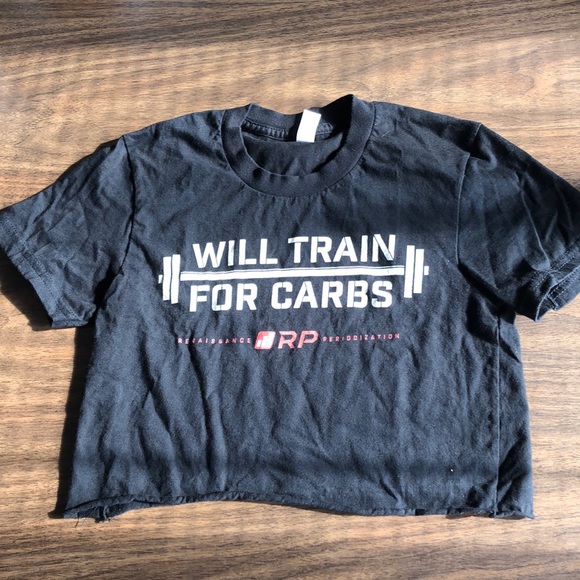 Tops - Will train for carbs 🥔 t-shirt Tops - Will train for carbs 🥔 t-shirt